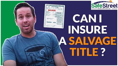 Will State Farm Insure Salvage Title